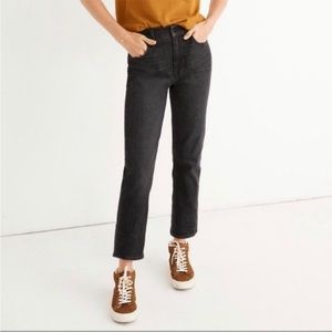 Madewell Perfect Vintage Crop Jean in Lunar Wash